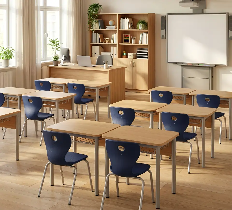 Съвременни училищни мебели