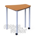 Modular, school table POLY H71cm, mobile