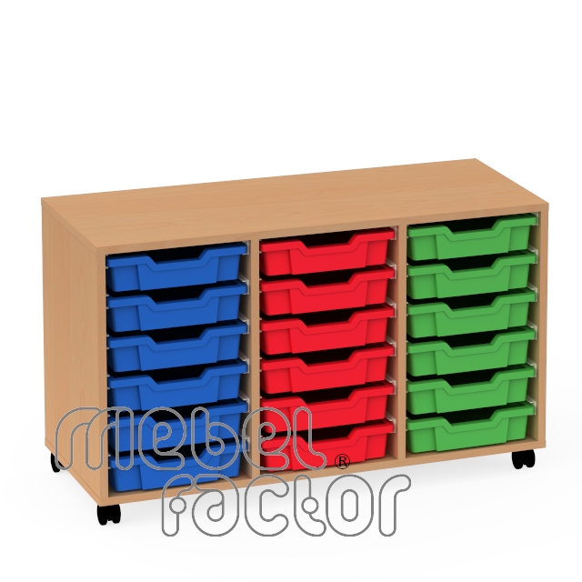 Мobile triple cupboard FLEX 543610