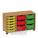 Мobile triple cupboard FLEX 543612