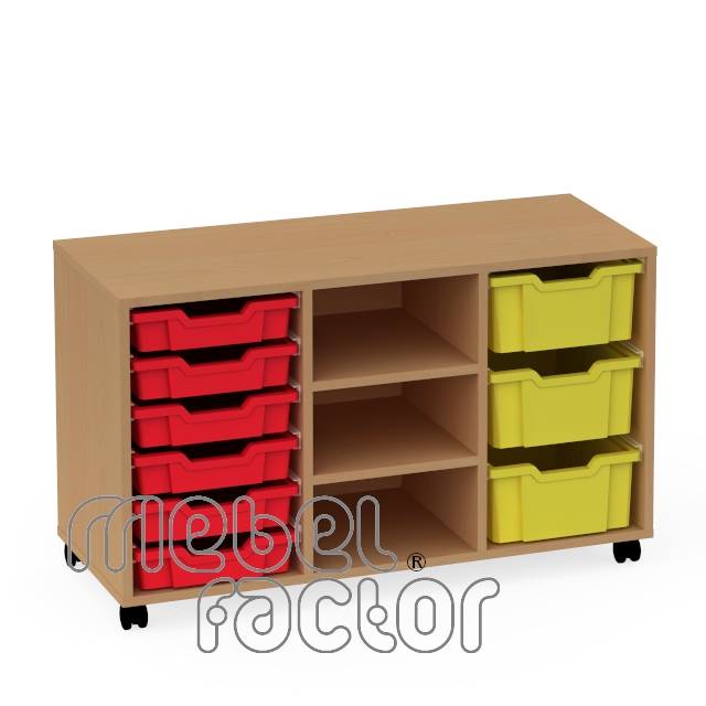 Мobile triple cupboard FLEX 543682