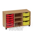 Мobile triple cupboard FLEX 543682