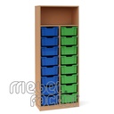 Tall double cupboard FLEX 142A20