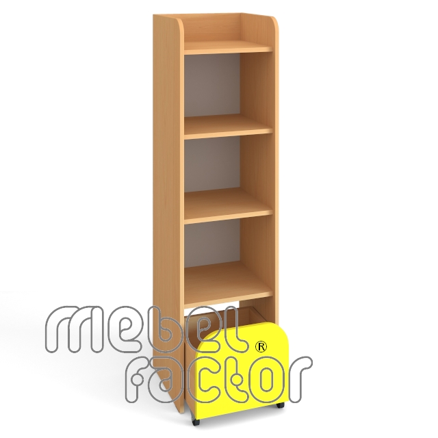 Single cabinet with four levels with drawer