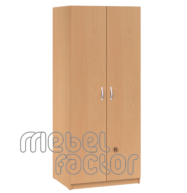 Double-door wardrobe