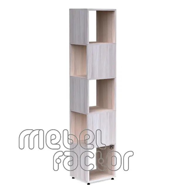 Double-sided shelf CUBE with four levels