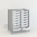 Двоен стелаж ПЛАН 242810