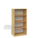 Double office shelf with four levels
