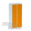 Double-winged children's wardrobe with full doors