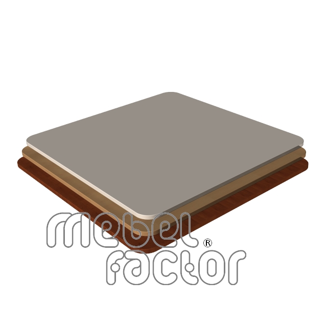 Квадратен плот за маса 90х90/1,8см, заоблени ъгли