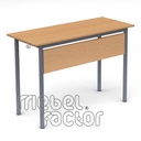Double table RONDO H82cm with front
