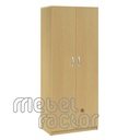 Double office cupboard with five levels and doors 5H