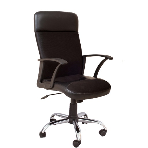 [411 F10090] Office chair LARGO CHROME