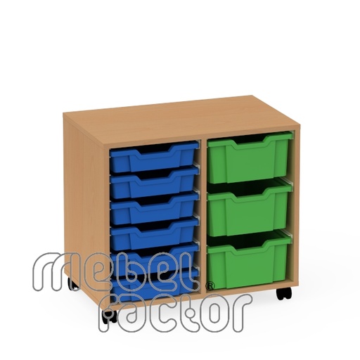 Мobile double cupboard FLEX 542620