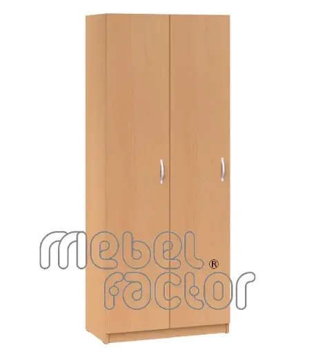 Double-door cabinet for work clothes