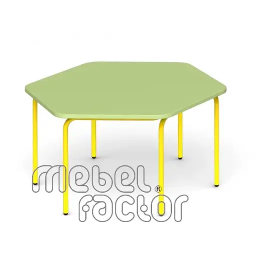Hexagonal, modular table SAVULEN H46cm