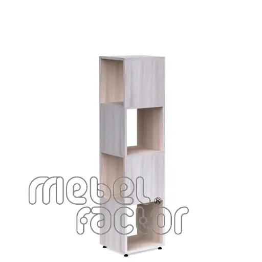 Double-sided shelf CUBE with four levels