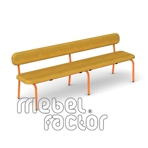 Пейка с облегалка САВУЛЕН 150/ Н31см, тапицирана